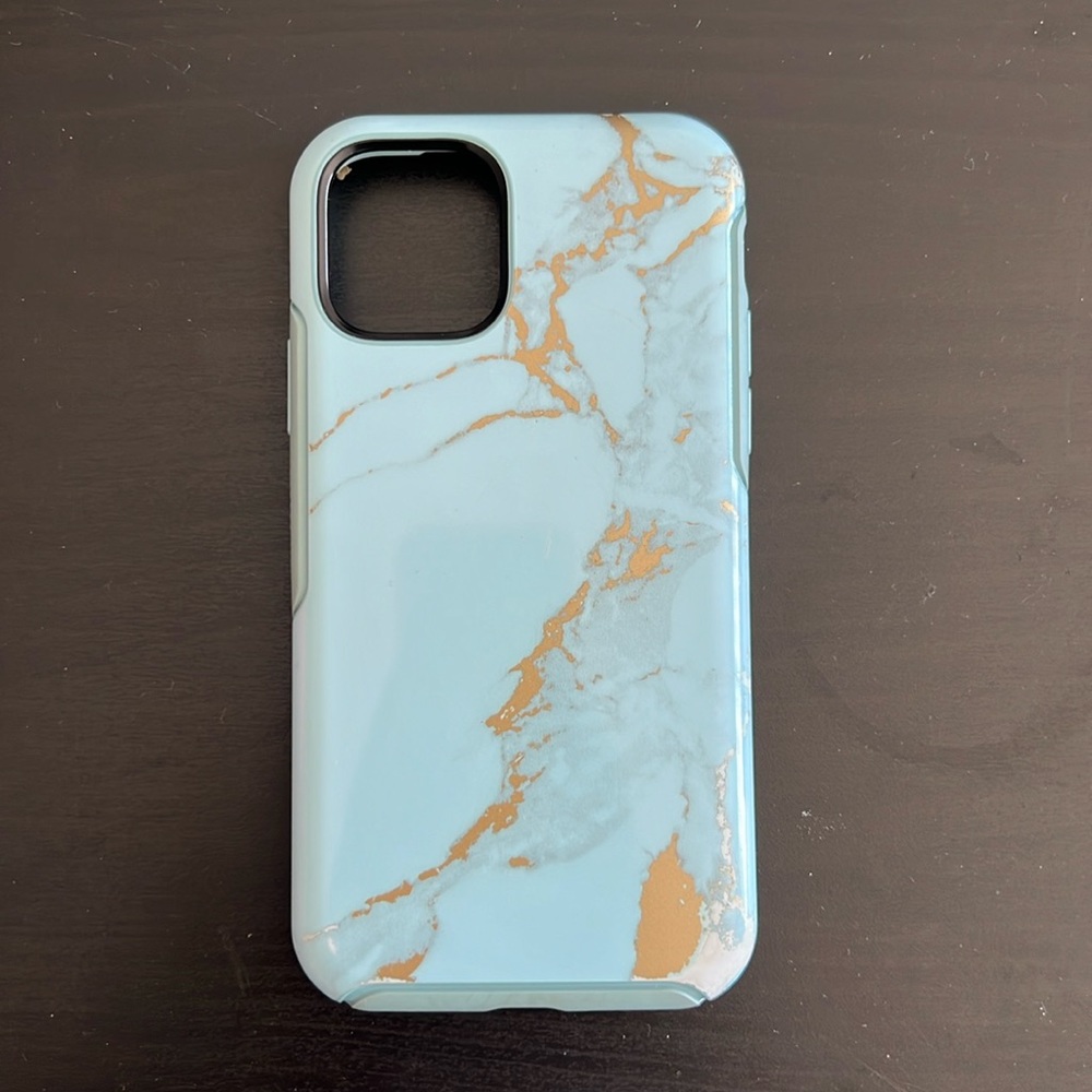 Teal Marble iPhone 11 Pro Otterbox Case